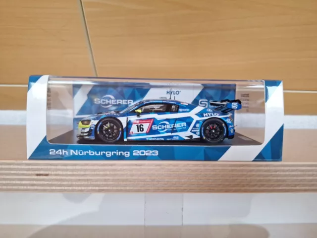 Audi R8 LMS GT3 n. 16 Scherer Sport PHX 24h Nürburgring 2023 1:43 Spark