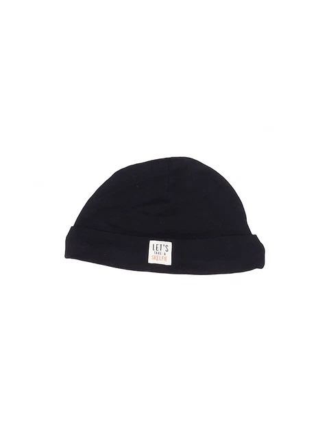 Just One You Boys Black Beanie 9 Months