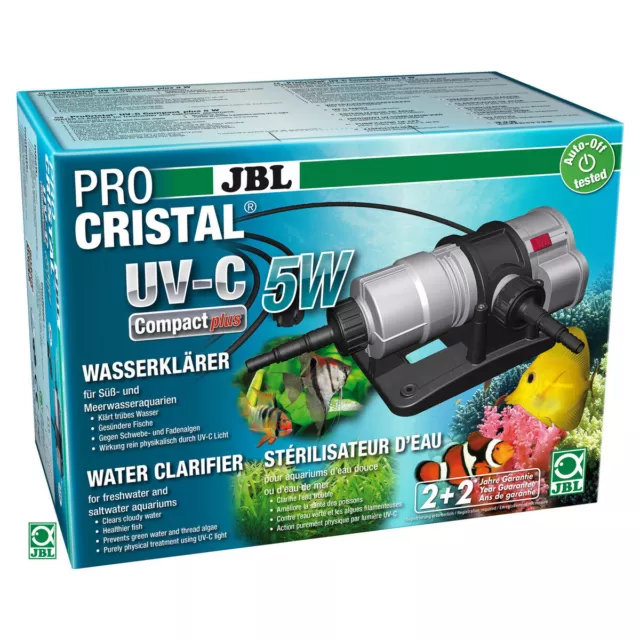 JBL pro Cristal uv-C Compact Plus 5 W for Aquariums, Neu