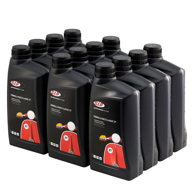 SIP J14420000 12X1L Oil 2T Race Synt Piaggio 220 Bee Tm 703 1997-2007 £ ...