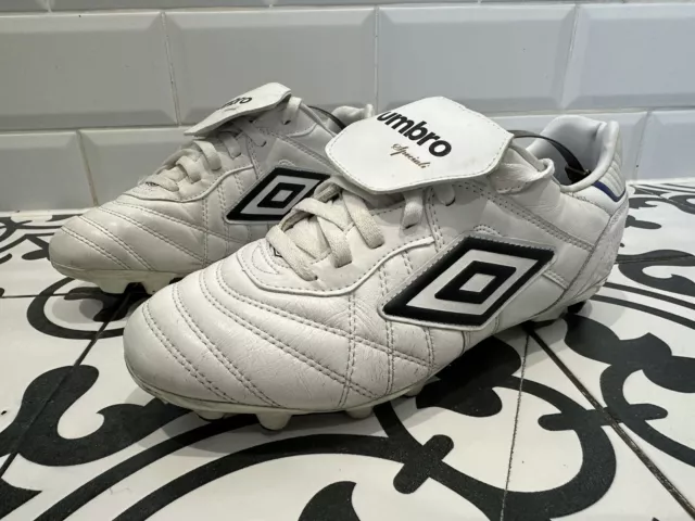 Umbro Speciali Eternal Premier Men’s Leather FG Football Boots UK Size 7 EU 41