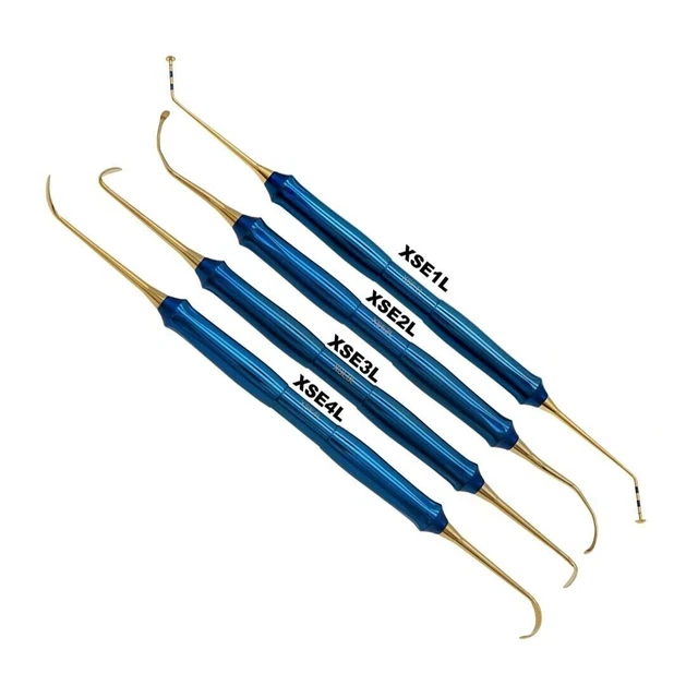 Set of 4 Sinus Lift Dental Implant Instruments Kit