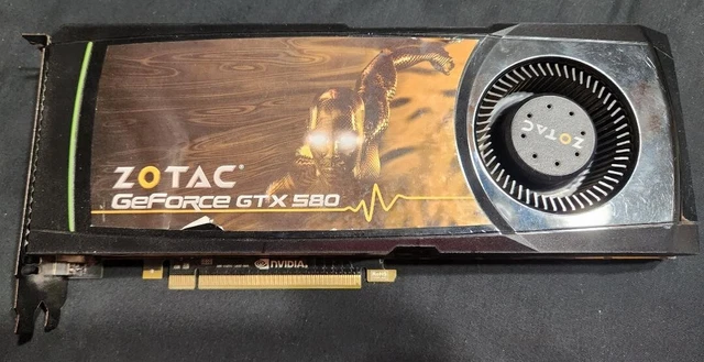 Zotac Nvidia GeForce GTX580 1.5GB GDDR5 Graphics Card 288-1N203-000ZT