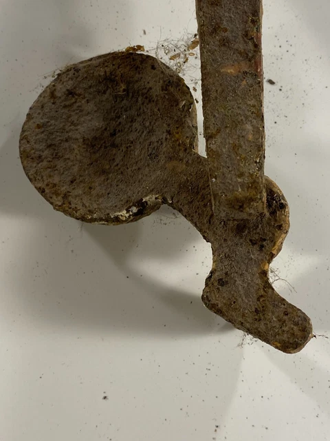 Vintage Cast Iron Barn door Gate Latch Hinge 4