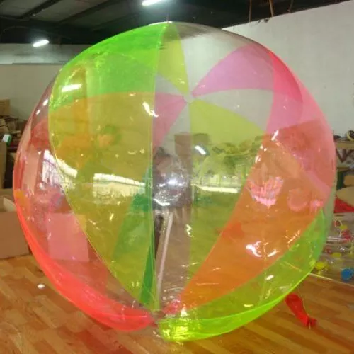 HI New 2M Water Walking Roll Ball Inflatable Zorb Zipper Zorbing Balldancing