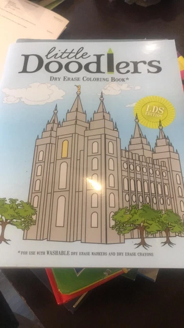 Little Doodlers Dry Erase Coloring book