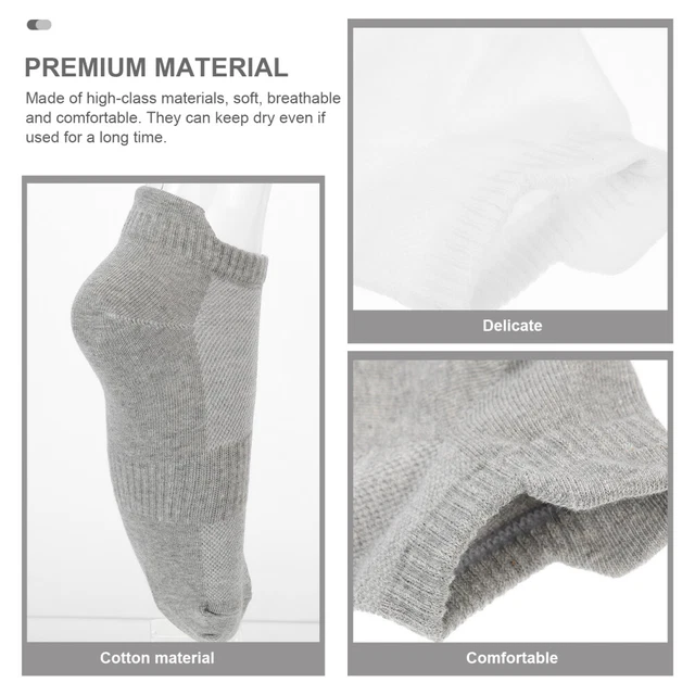 4 Pairs Men Short Stocking Combed Cotton Socks Cycling Socks Men Sports 3