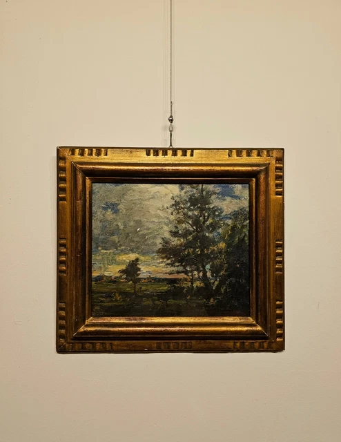 Dipinto Paesaggio Carlo Costantino Tagliabue XX Secolo