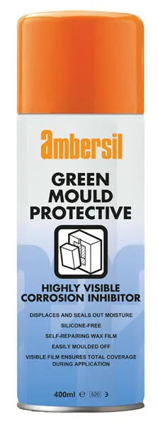 Película anticorrosiva de cera Ambersil 31546 con tinte traza verde de alta visibilidad 400 ml paquete de 3