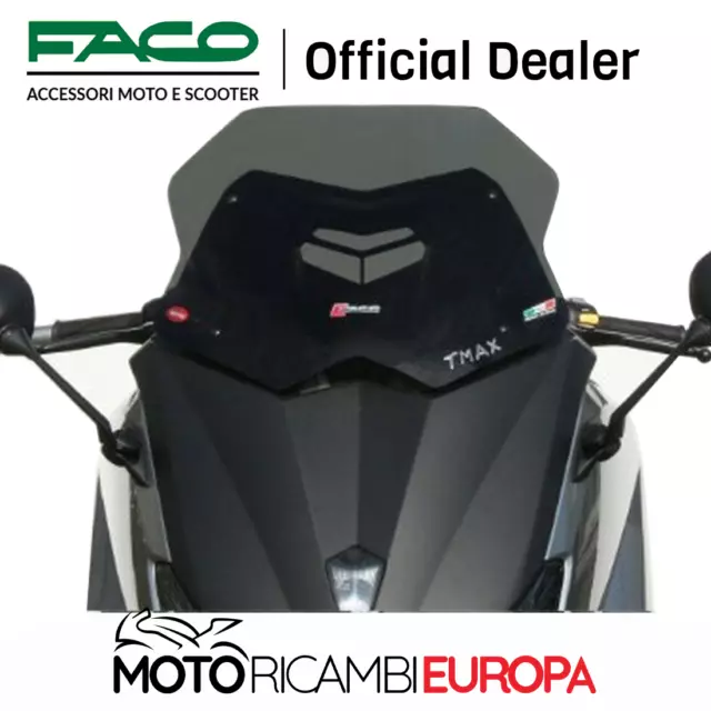 CUPOLINO PARA VENTO YAMAHA T-MAX 530 a iniezione 2015 FACO ORIGINALE FUME'