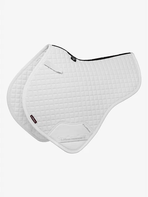 LeMieux Close Contact Cotton Half Square Saddle - English Saddle Pads for Horses