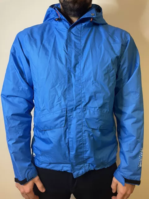 HELLY HANSEN REGENSET 70627 Waterloo Rain Jacket Racer Blue EUR 23