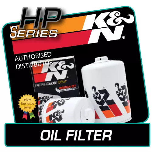 HP-2005 K&N Oil Filter fits VW GOLF MK2 1.8 1985-1991