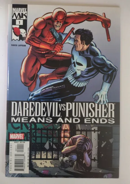 Daredevil VS Punisher Means And Ends #1 Marvel Comics