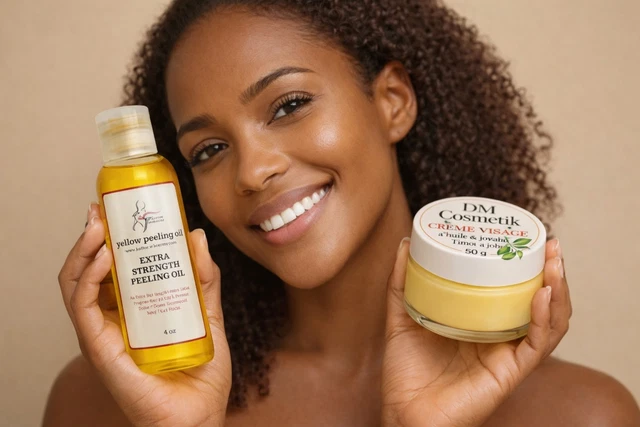 Huile Gommage (peeling) Original Oil Yellow Peeling - 50 Ml, Pour Visage Et Corps, France, Neuve