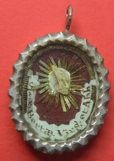 RARA relic reliquiario  RELIQUIA  shrine RELIQUARIO  BEATA BERTA BADESSA