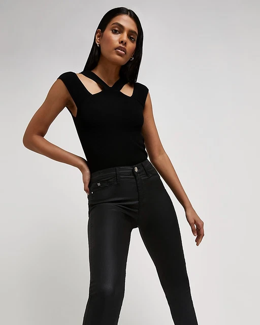 River Island Black Molly Jeggings Jeans