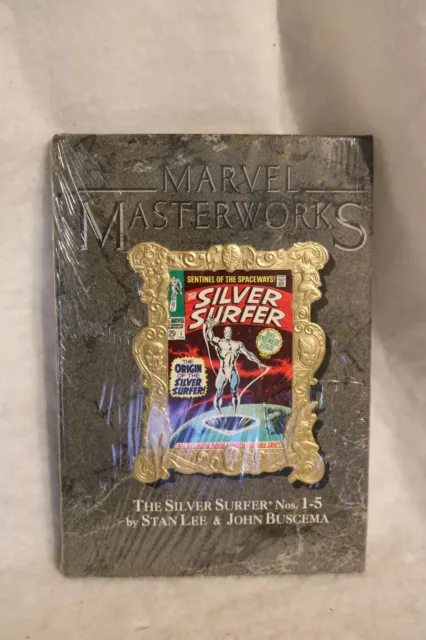 Marvel Masterworks Hardcover Silver Surfer Vol 15 Gold Foil Variant Oop Sealed