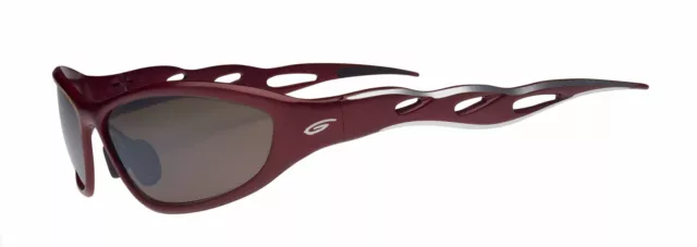 Grix Heat Aluminium Sunglasses Red SECONDS Hot Rod Custom Motorcycle style