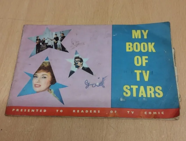 My Book Of Tv Stars (1966 Tv Comic) Sticker Album Book Booklet Complete