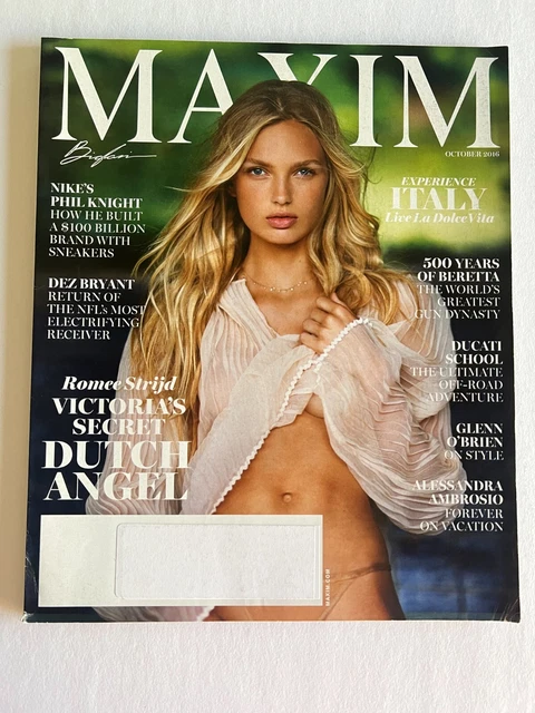 Maxim oct 2016 Rommie　Strijd Maxim oct 2016 Rommie Strijd Meet Dutch Supermodel Romee
