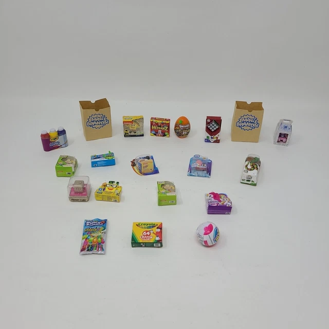 LOT OF 18 Mini Brands Toy Bundle Fingerlings SpongeBob Build a Bear
