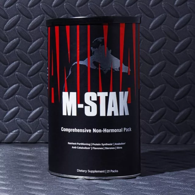 Universal Nutrition Animal M-Stak 21 packs  + 2 gratis packs Testosteron Booster