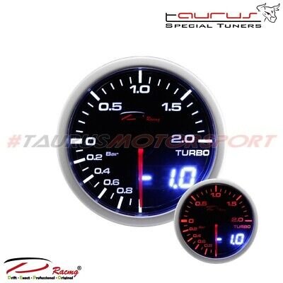 3 bar tuning DEPO Racing Dual View strumento 52mm DEPO Manometro Pressione Turbo 0 