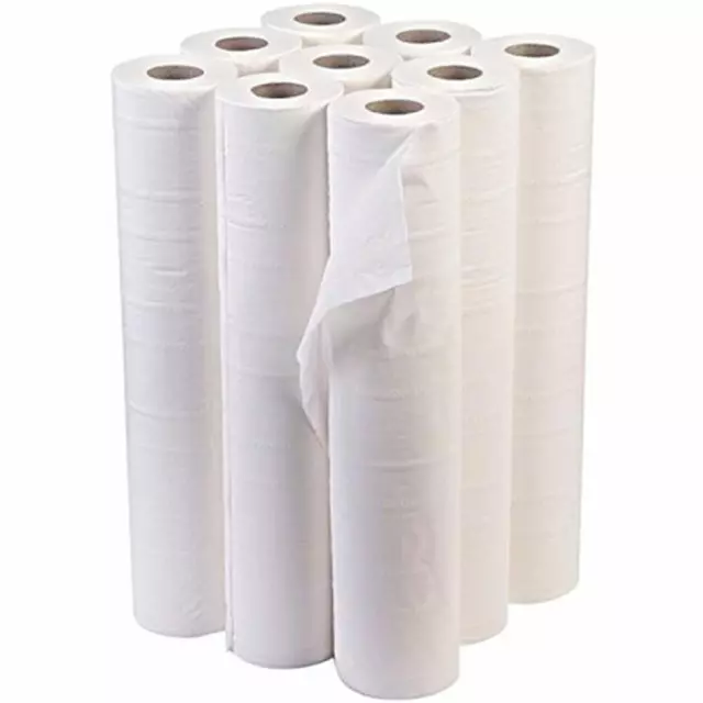 White Couch Hygiene Rolls 20" x 50m Salon Beauty Massage Clinic Bed Chair Rolls