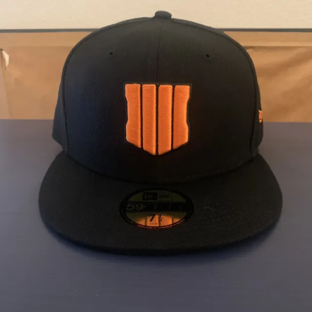 NEW Call of Duty Black Ops 4 Hat Adult 7 1/2 Fitted Black New Era 59Fifty HTF