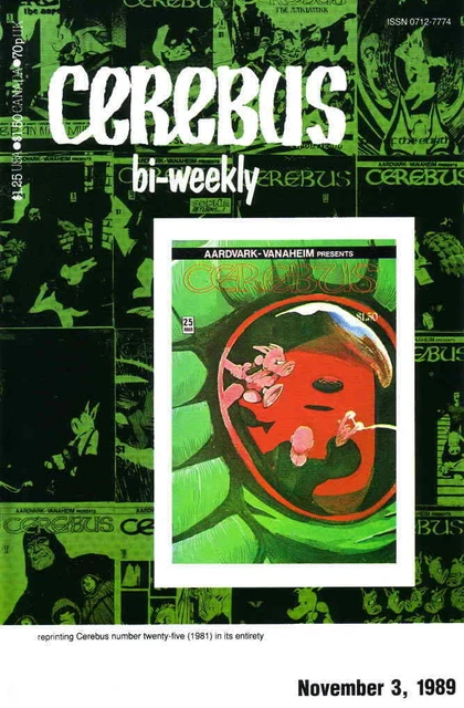 Cerebus Bi-Weekly #25 VF; Aardvark-Vanaheim | Dave Sim - we combine shipping