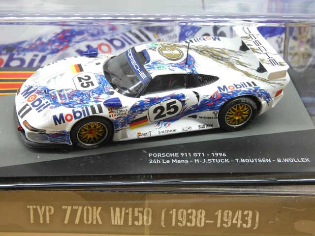 Spark 43LM98 1/43 Porsche 911 GT1 #26 - 24H Le Mans 1998 - NEUF Sous Blister
