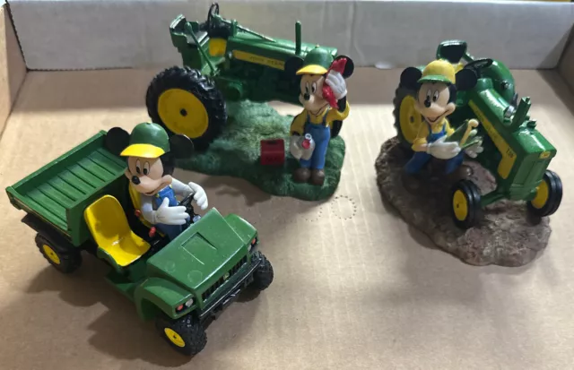 Mickeys farm livin with John Deere collection  A Deere- lightful crop Lot Of 3