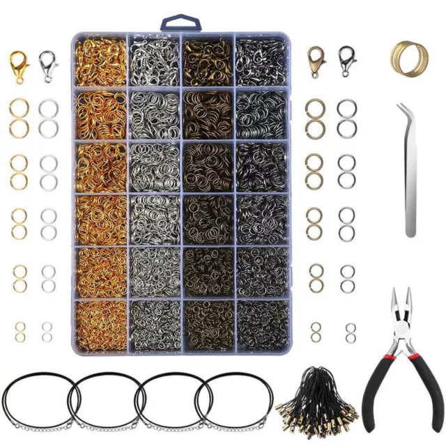 Jewelry Findings Jewelry Making Starter Kit Beading Making Repair Tools Set ~m'