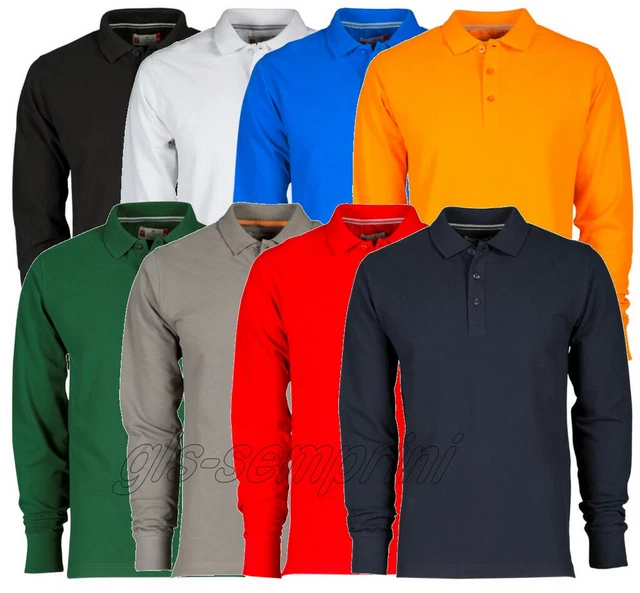 Polo Manica Lunga Maglia In Cotone Uomo Payper Florence
