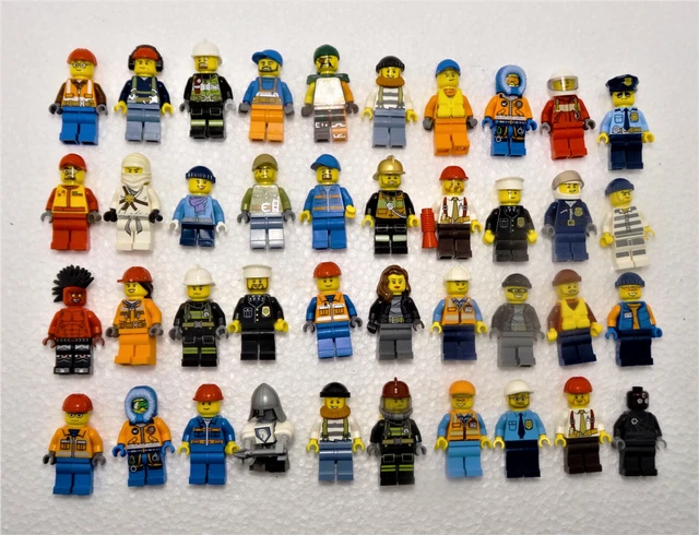 lego lot de 40 figurines divers