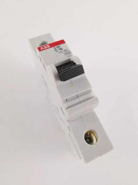 ABB S261 C16 Leitungsschutzschalter 1-polig Sicherungsautomat LS ...