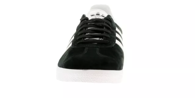 Adidas Originals Mens Trainers Gazelle Leather Lace Up black UK Size 3