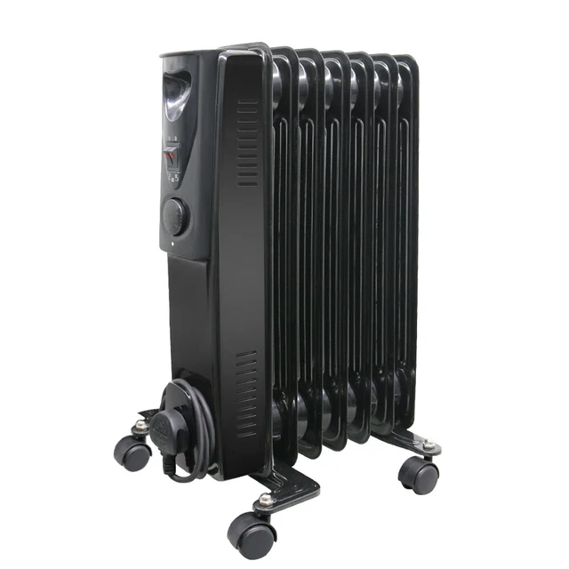 LOGIK L15OFR20 1500W Portable Oil-filled Radiator - Black £35.00 - PicClick  UK