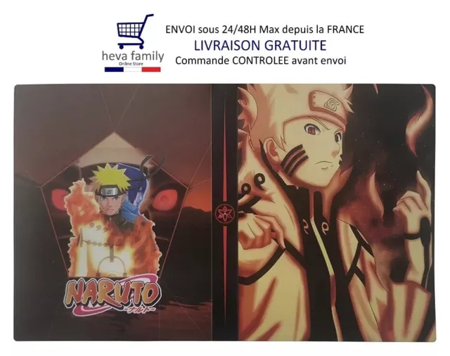 Album Classeur NARUTO SHIPPUDEN pour cartes  à collectionner Manga TCG JCC