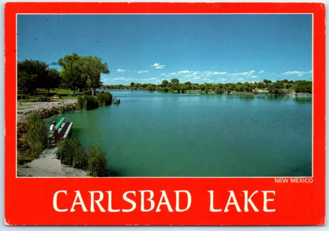 Postcard - Carlsbad Lake, New Mexico