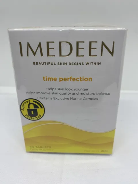 IMEDEEN Time Perfection Anti-Aging Remedy 60 Tabs New Sealed 1 Month Supply