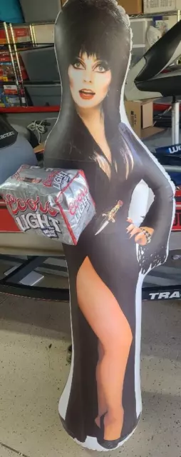 ELVIRA Mistress Halloween Vtg Coors Light Promo Inflatable Rare Test - No Leaks