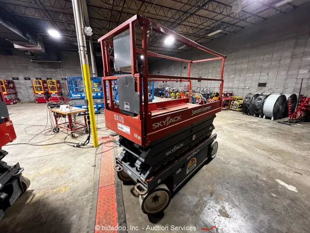 2013 Skyjack SJIII-3226 26' Electric Scissor Lift Aerial Manlift -Parts/Repair