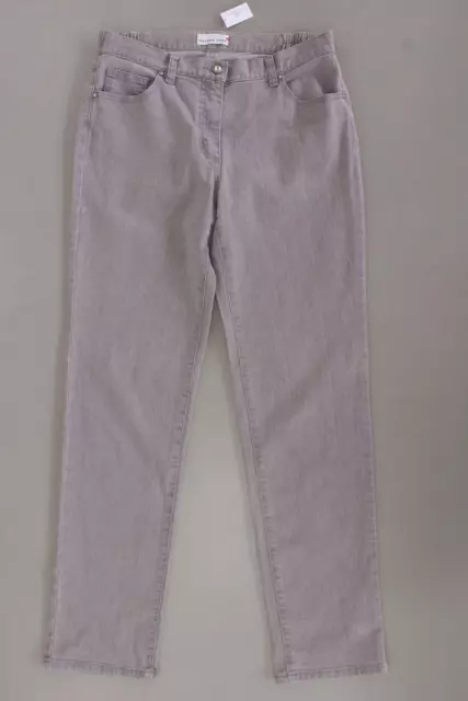 Helena Vera Straight Jeans Regular Jeans für Damen Gr. 38, M grau aus Baumwolle