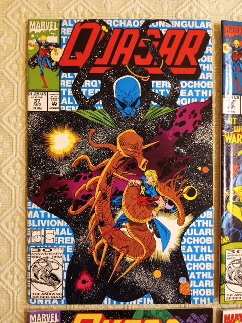 Quasar 37 38 39 40 lot 1st Caregiver Infinity War crossover 1992 Marvel MCU 2