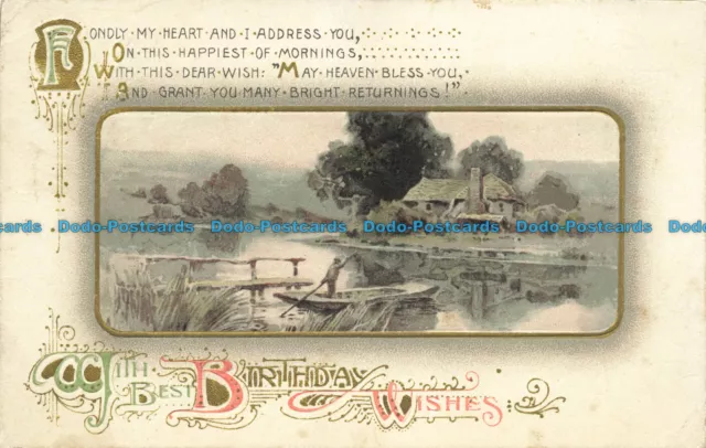R662005 With Best Birthday Wishes. Wildt and Kray. Series. 2532