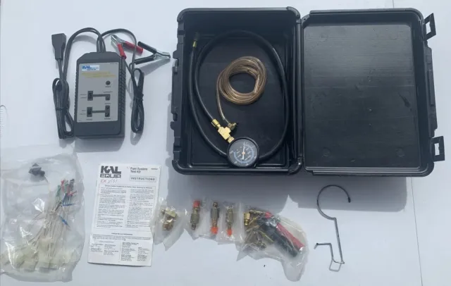 Kal Actron Fuel System Test Kit Km2532 + Fuel Injector & Harness Tester