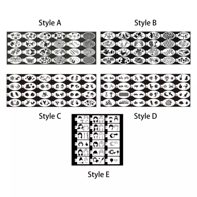 de pochoir de peinture de visage, modèles de peinture de visage, peinture d'art