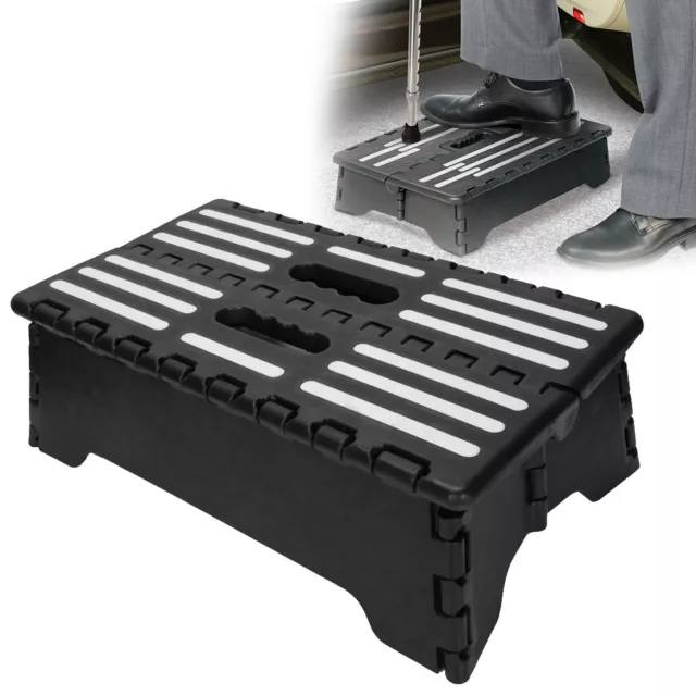 Portable Folding Step Stool Outdoor Non‑Slip Elderly Assistant Stepping AU